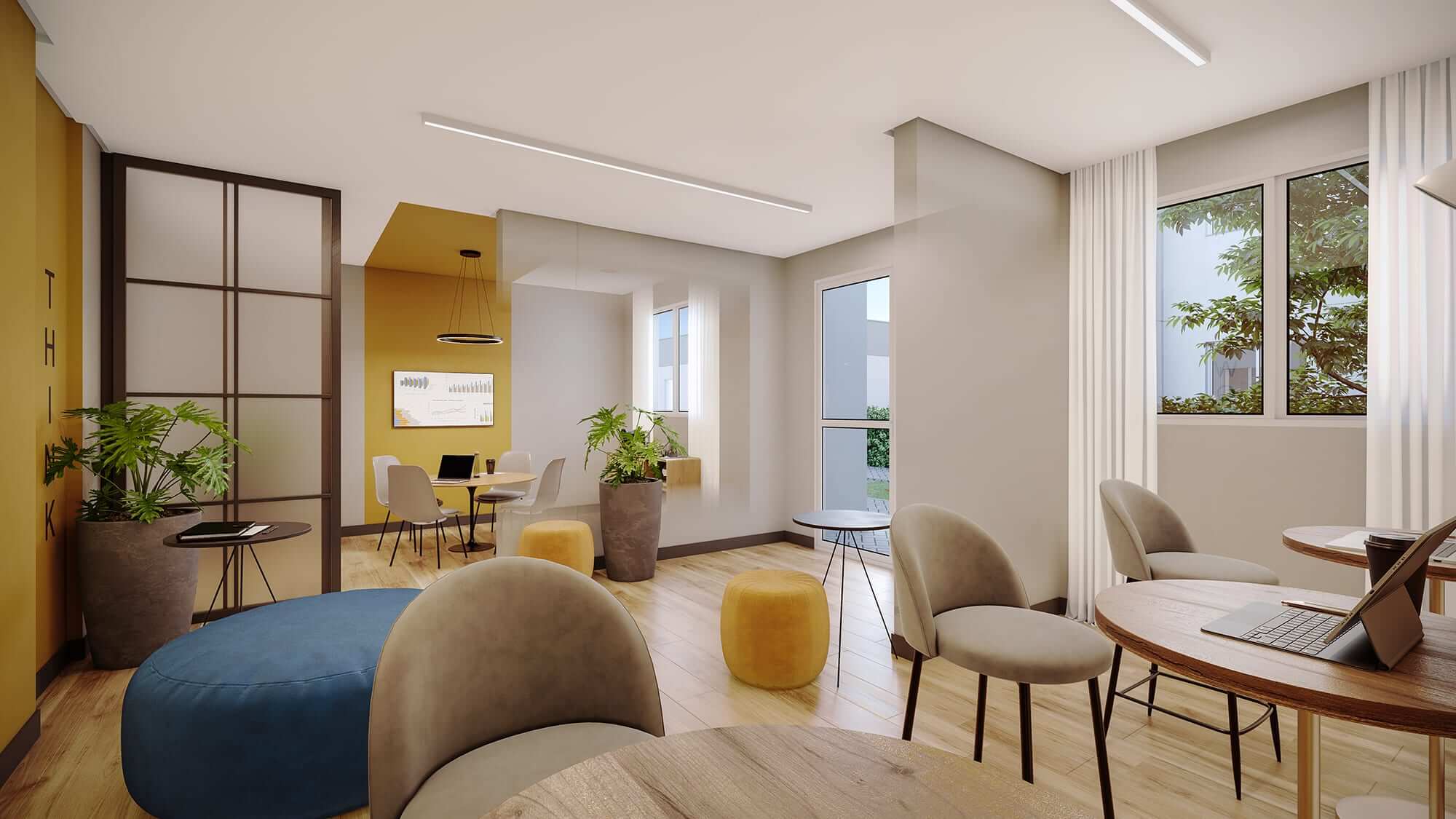 Espaço de coworking